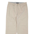 NAUTICA Mens Trousers Beige Regular Straight W32 L27