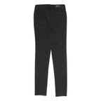 LEVI'S Womens Jeans Black Slim Skinny Denim W25 L30 Cotton Blend Zip
