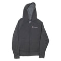 CHAMPION Mens Grey Hoodie Full Zip S