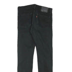 LEVI'S 510 Mens Jeans Black Slim Skinny Denim W30 L29 Stretch Cotton Blend Zip