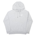 NIKE Mens Grey Hoodie M Cotton Blend Pullover Sweatshirt Casual Wear