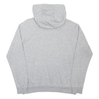 NIKE Mens Grey Hoodie M Cotton Blend Pullover Sweatshirt Casual Wear