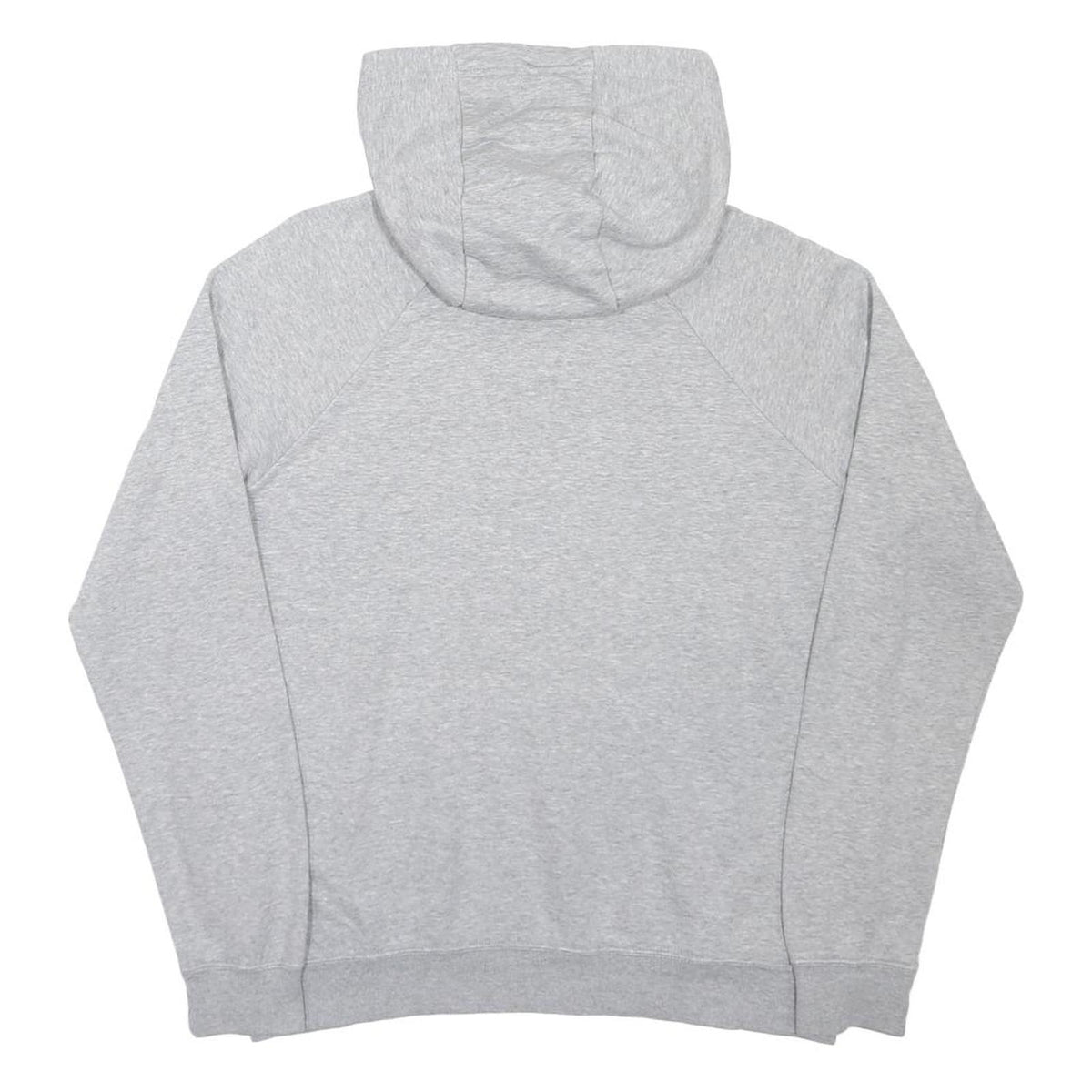 NIKE Mens Grey Hoodie M Cotton Blend Pullover Sweatshirt Casual Wear