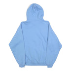 JERZEES Mens Blue Bald Eagle Tradition Pullover Hoodie M Cotton Blend