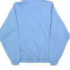 JERZEES Mens Blue Bald Eagle Tradition Pullover Hoodie M Cotton Blend