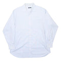 BURBERRY Mens White Cotton Shirt XL Long Sleeve Formal Classic Fit Button Collar