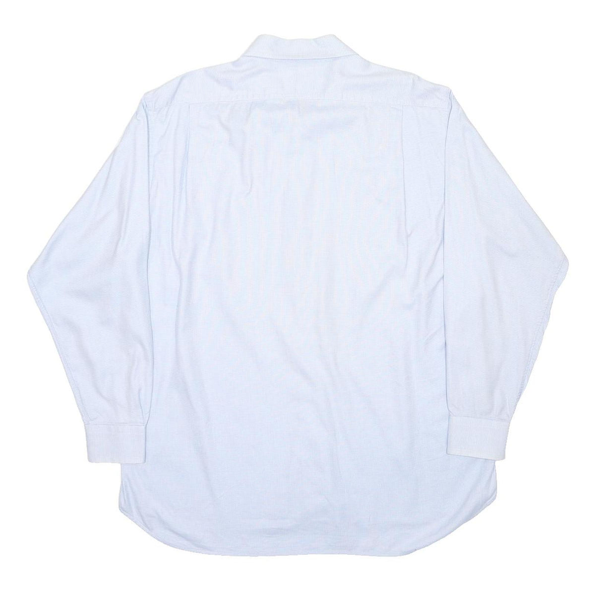 BURBERRY Mens White Cotton Shirt XL Long Sleeve Formal Classic Fit Button Collar