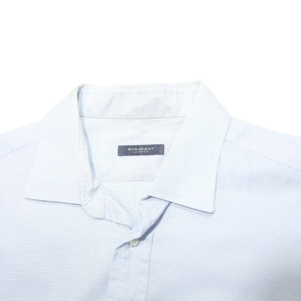 BURBERRY Mens White Cotton Shirt XL Long Sleeve Formal Classic Fit Button Collar