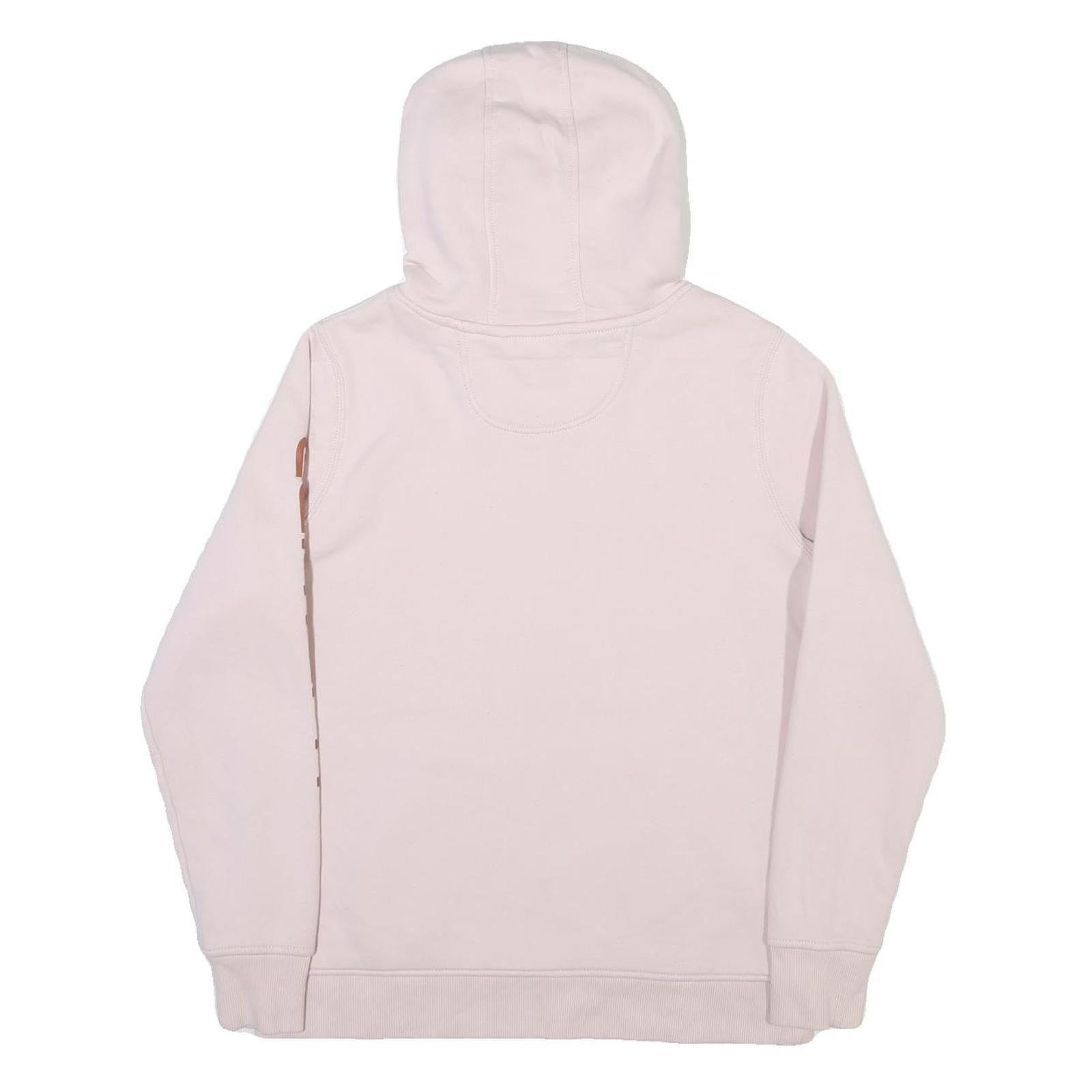 CARHARTT Womens Pink Hoodie L Cotton Blend Pullover Hooded Sweatshirt