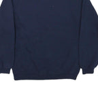 JERZEES Mens Navy Blue Moorefield Yellowjackets Crew Neck S Sweatshirt Retro