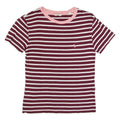JACK WILLS Womens T-Shirt Maroon UK 8