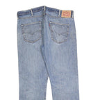 LEVI'S 501 Mens Jeans Blue Regular Straight Denim Medium W38 L32 Classic Fit