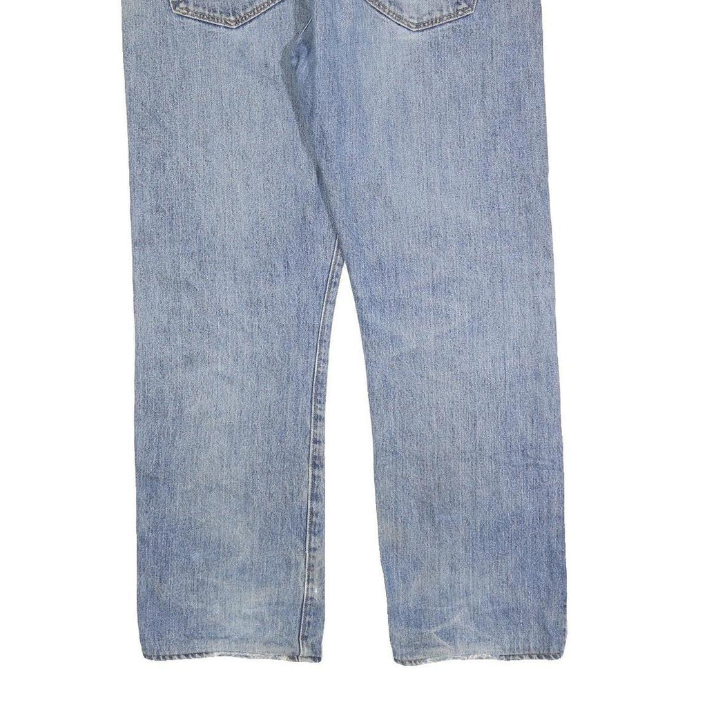 LEVI'S 501 Mens Jeans Blue Regular Straight Denim Medium W38 L32 Classic Fit
