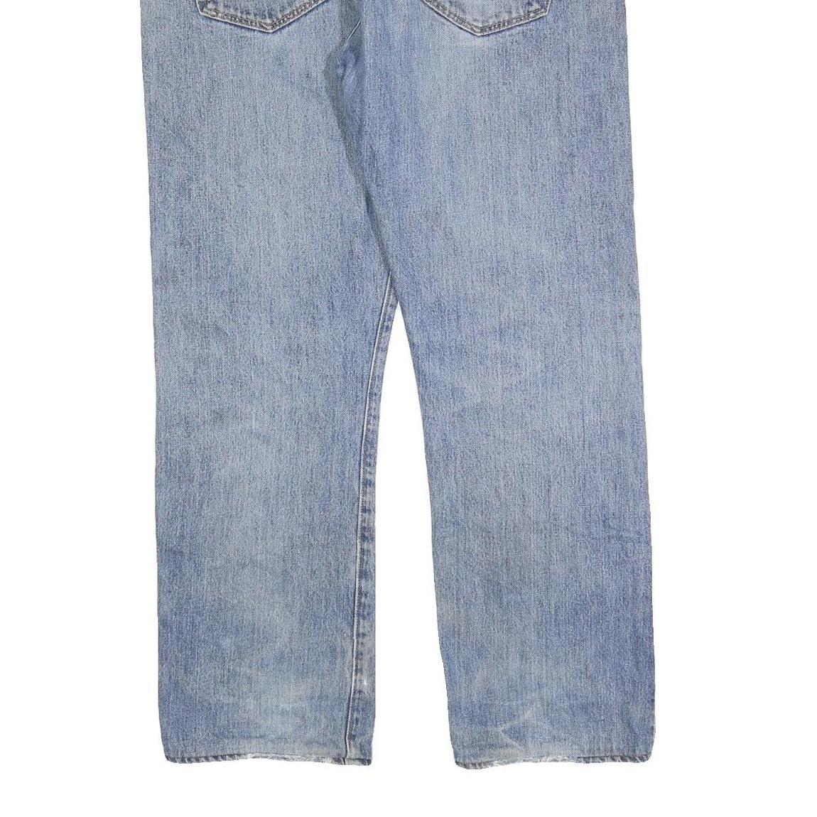 LEVI'S 501 Mens Jeans Blue Regular Straight Denim Medium W38 L32 Classic Fit