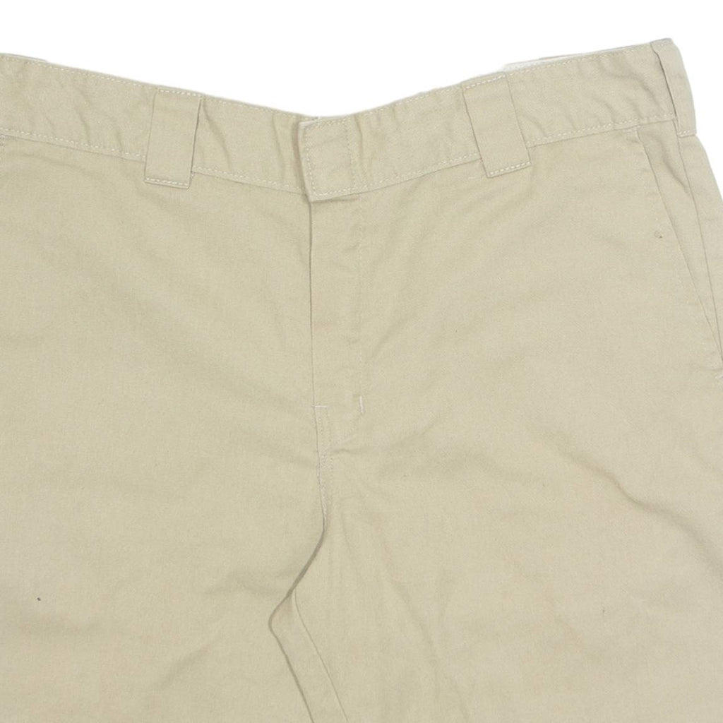 DICKIES Mens Workwear Shorts Beige L W36