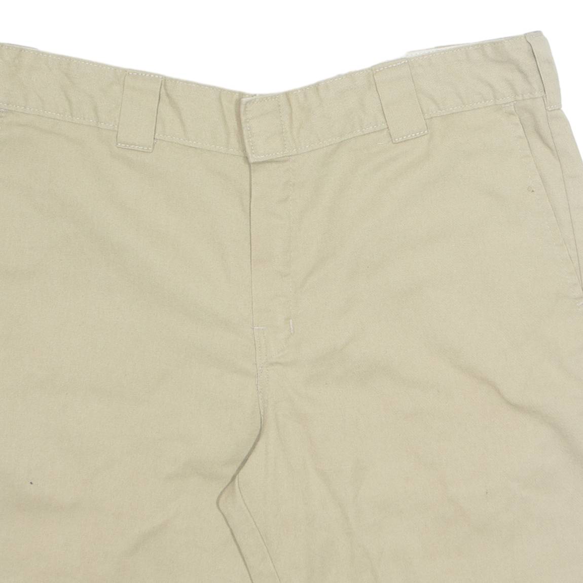 DICKIES Mens Workwear Shorts Beige L W36