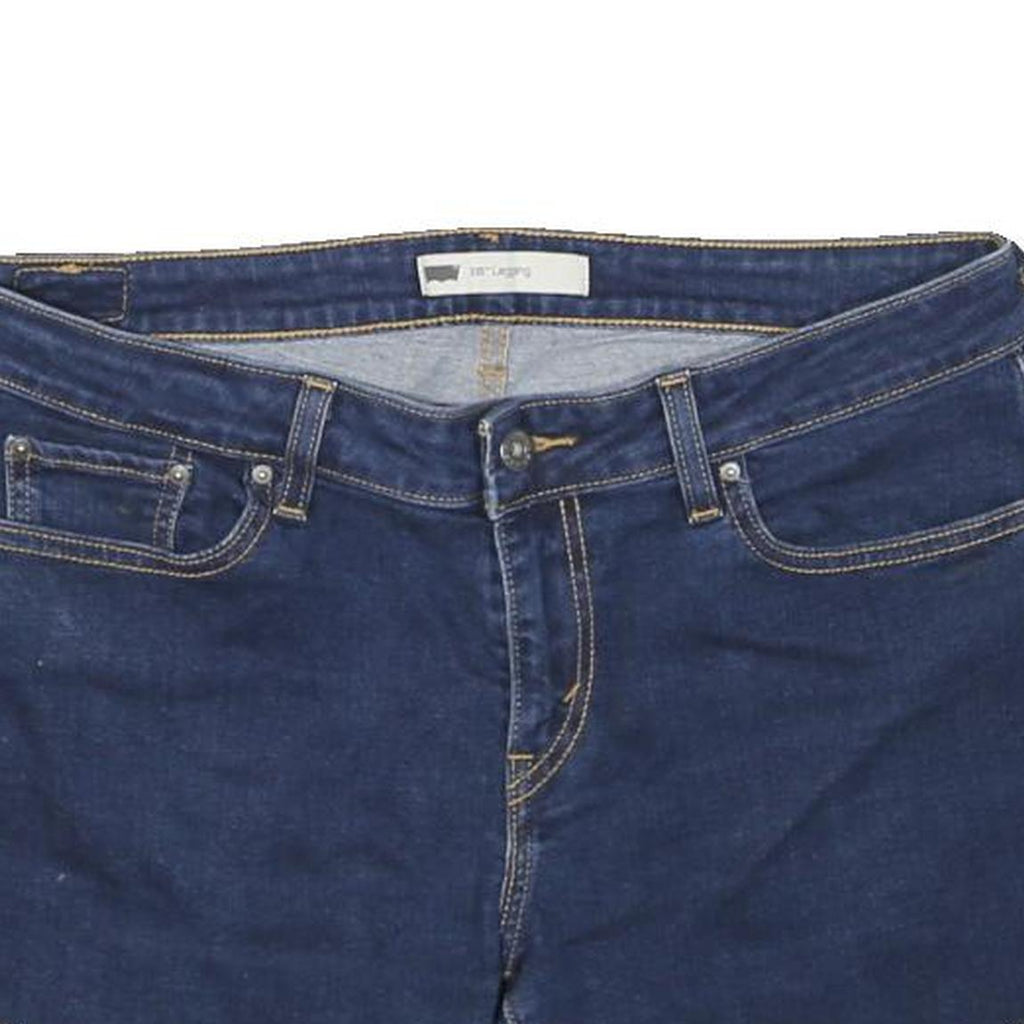 LEVI'S Womens Denim Shorts XL W32 Casual Classic Blue Cotton Blend