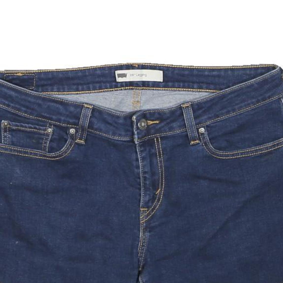 LEVI'S Womens Denim Shorts XL W32 Casual Classic Blue Cotton Blend