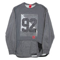 NIKE Mens Sweatshirt Grey Crew Neck M
