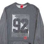 NIKE Mens Sweatshirt Grey Crew Neck M
