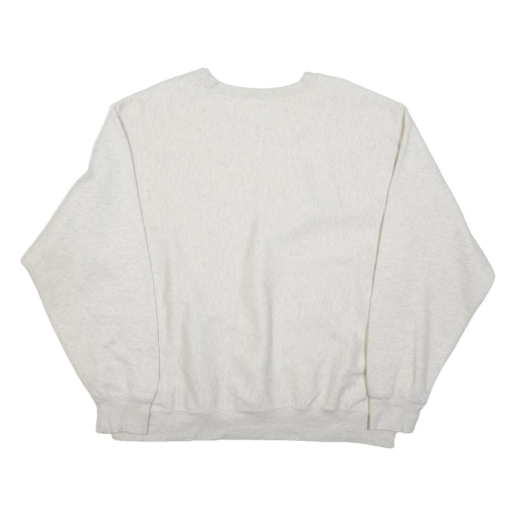 MV SPORT Mens White Hoover Buccaneers Crew Neck 2XL Cotton Blend Sweatshirt