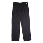 DICKIES Workwear Mens Trousers Black Regular Straight W38 L39