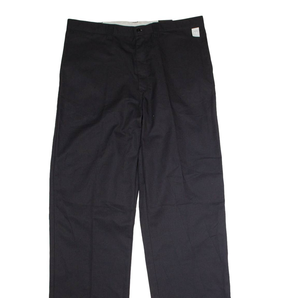 DICKIES Workwear Mens Trousers Black Regular Straight W38 L39