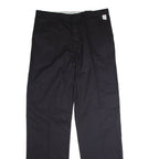 DICKIES Workwear Mens Trousers Black Regular Straight W38 L39
