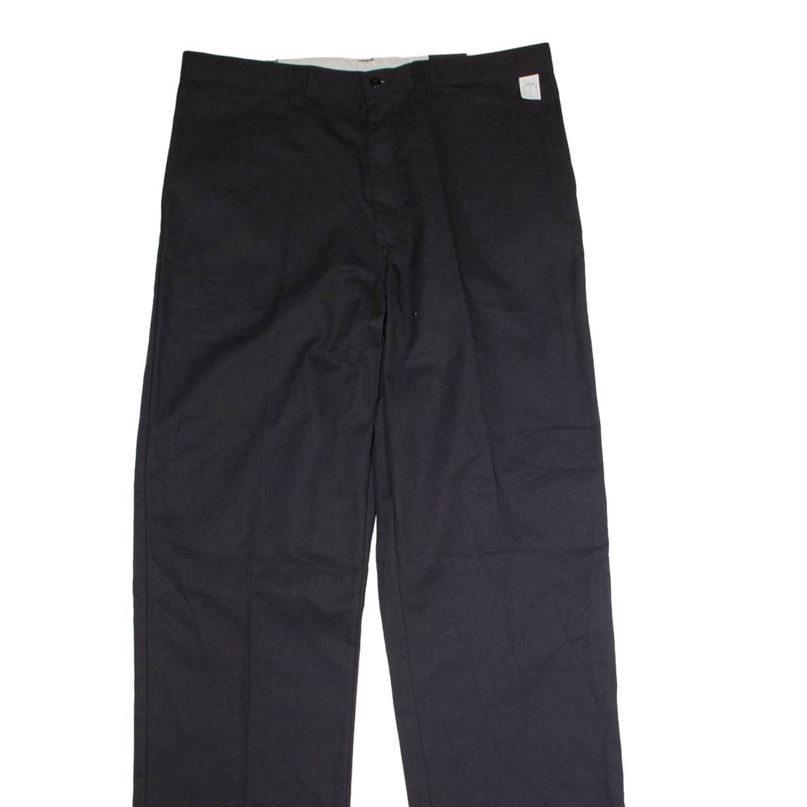 DICKIES Workwear Mens Trousers Black Regular Straight W38 L39