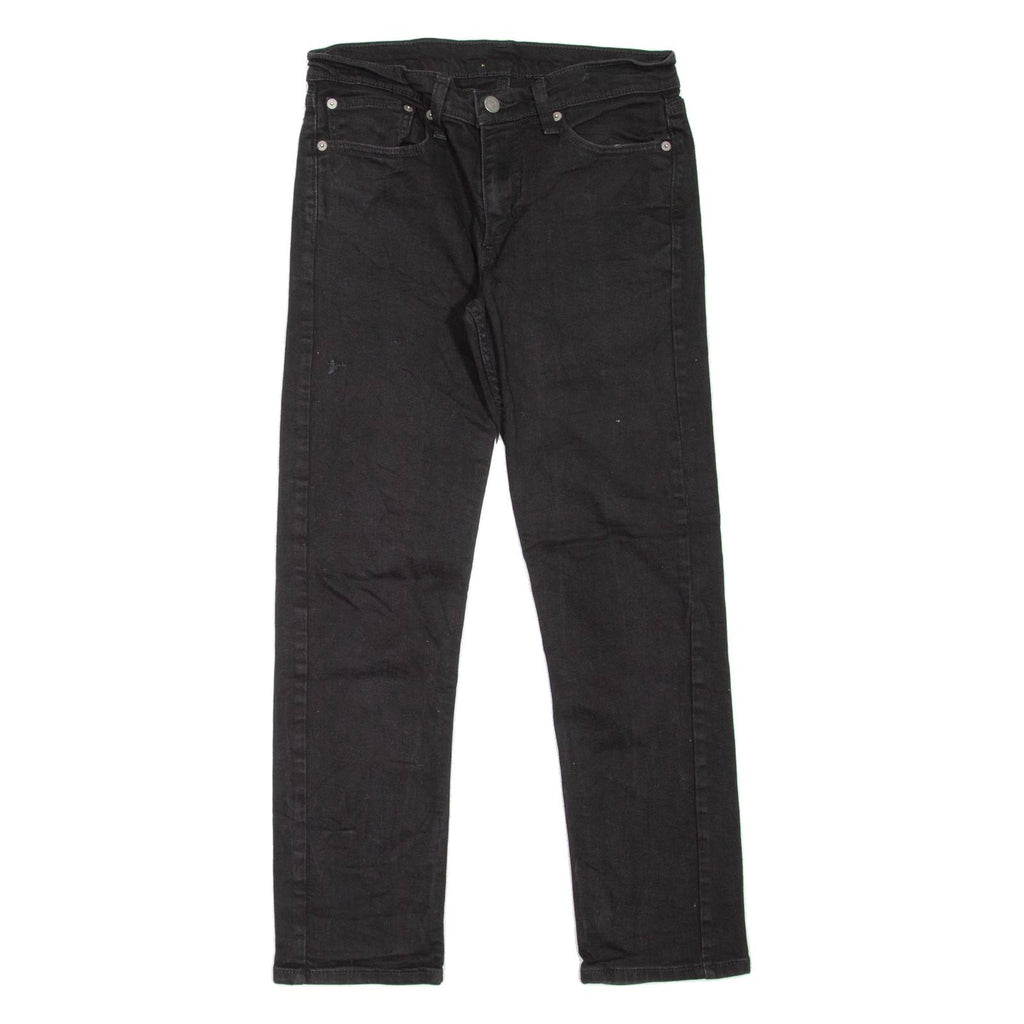 LEVI'S 511 Jeans Mens Black Slim Straight W28 L27