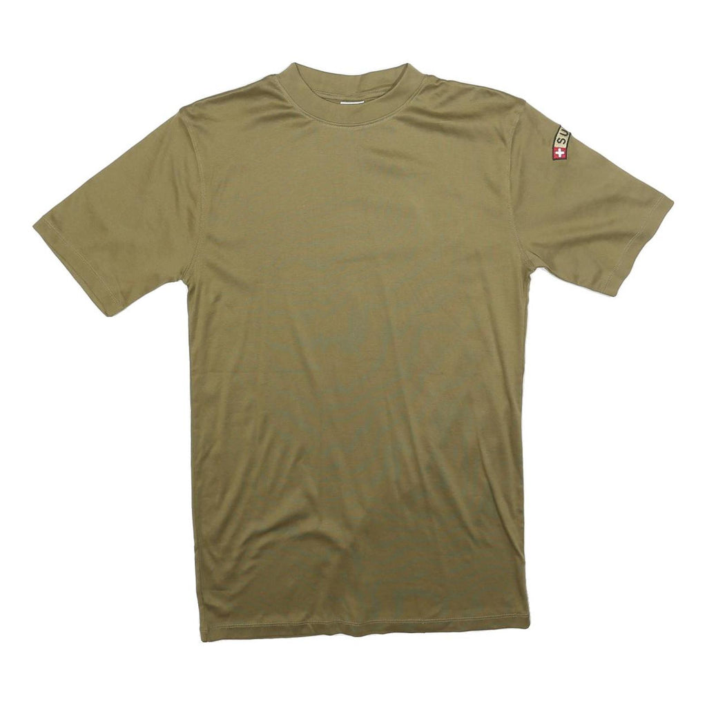 Mens Beige Plain Casual T-Shirt Regular Fit Short Sleeve Crew Neck M Polyester