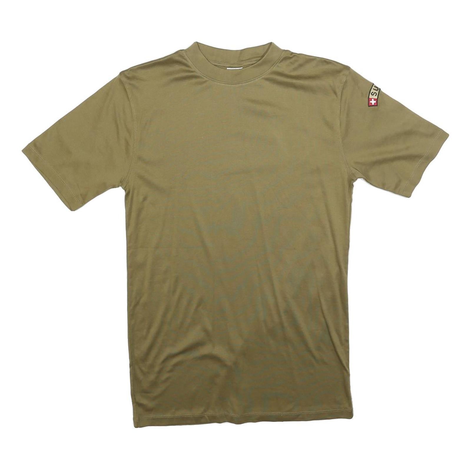 Mens Beige Plain Casual T-Shirt Regular Fit Short Sleeve Crew Neck M Polyester