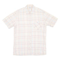 Mens Shirt Pink Check M
