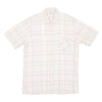 Mens Shirt Pink Check M