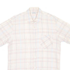 Mens Shirt Pink Check M