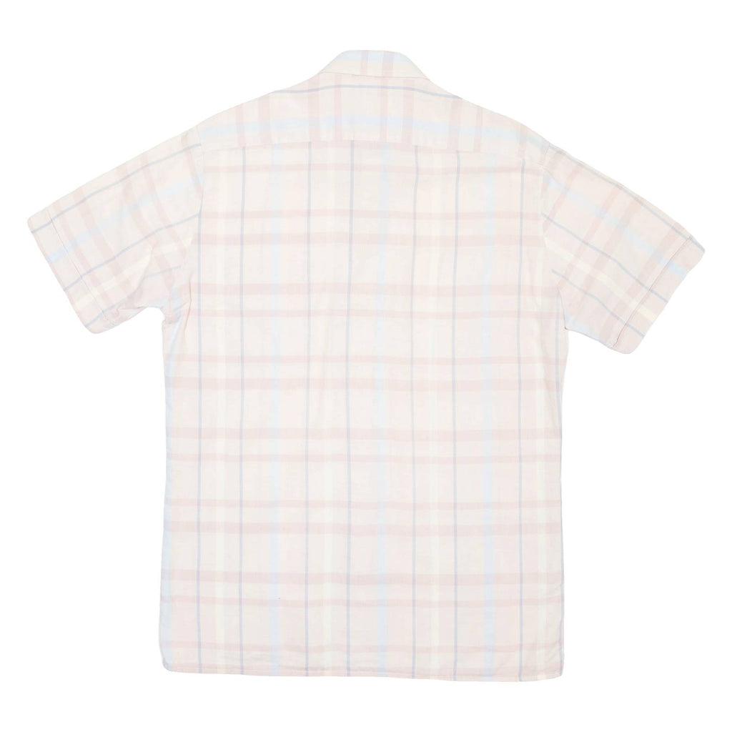 Mens Shirt Pink Check M