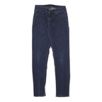 CALVIN KLEIN JEANS Womens Slim Blue Denim Jeans Zip W28 L28 Stretch Cotton Blend