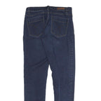 CALVIN KLEIN JEANS Womens Slim Blue Denim Jeans Zip W28 L28 Stretch Cotton Blend