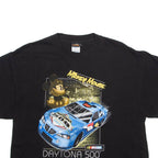 NASCAR DAYTONA 500 2004 Mickey Mouse Womens T-Shirt Black USA L