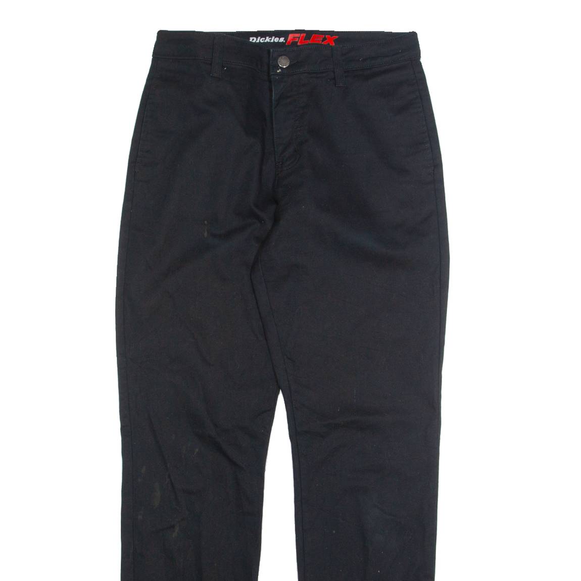 DICKIES Chino Mens Trousers Black Regular Straight W30 L30