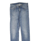 CARHARTT Womens Regular Fit Blue Denim Jeans Cotton Blend W31 L32 Classic Zip