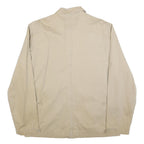 LOGG Mens Beige Cotton Blend Button Jacket XL Plain Lightweight Casual