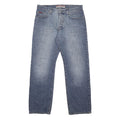 LEE COOPER Mens Jeans Blue Regular Straight Denim Medium W34 L32 Casual Classic