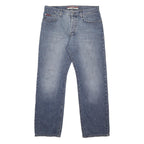 LEE COOPER Mens Jeans Blue Regular Straight Denim Medium W34 L32 Casual Classic