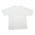 TOMMY HILFIGER Womens White Floral Graphic T-Shirt XL Short Sleeve Crew Neck