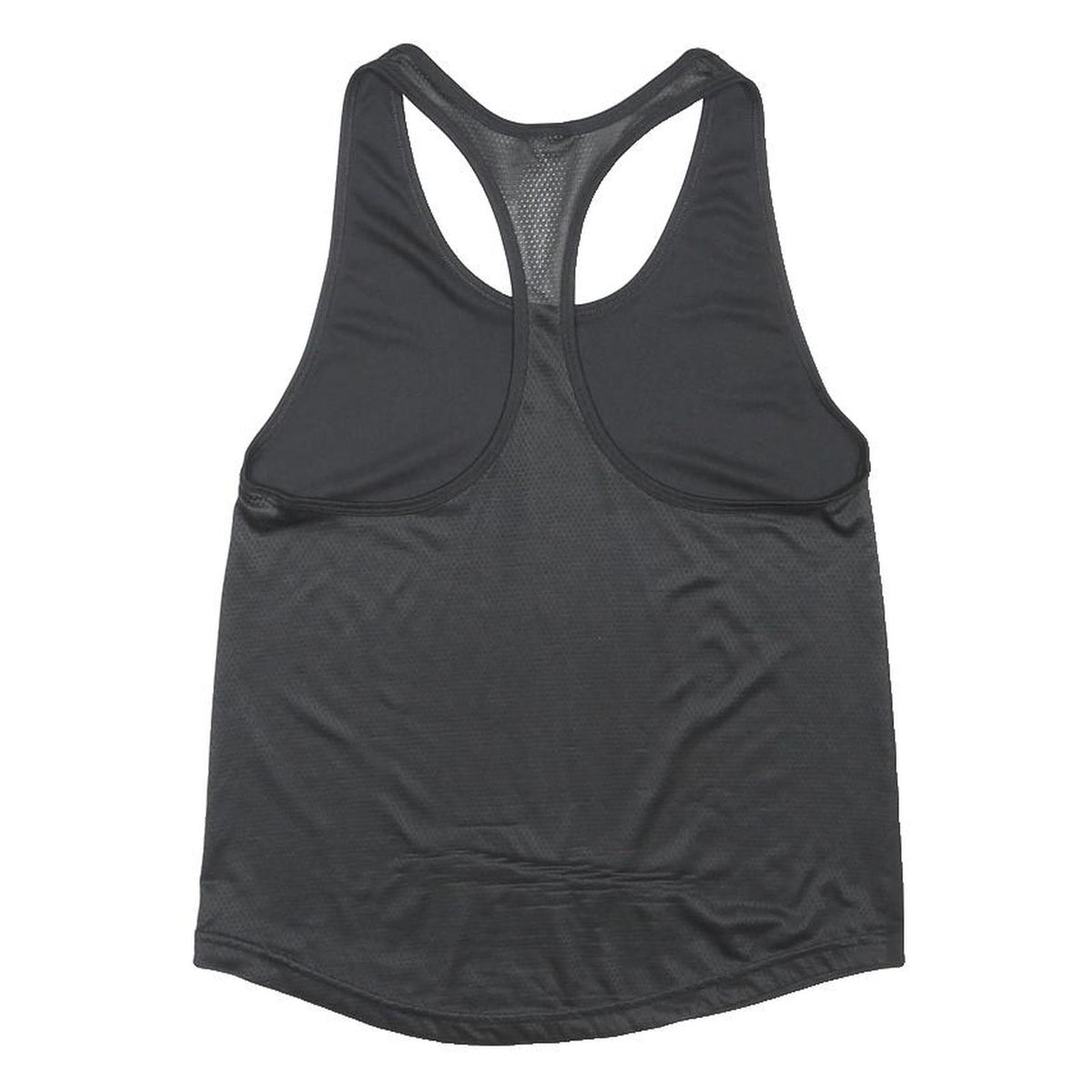 REEBOK Womens Black & White Graphic Tank Top S Sleeveless Racerback Performance