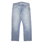 LEVI'S 501 Mens Jeans Blue Regular Straight Denim Medium W36 L29 Classic Cotton