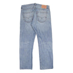 LEVI'S 501 Mens Jeans Blue Regular Straight Denim Medium W36 L29 Classic Cotton