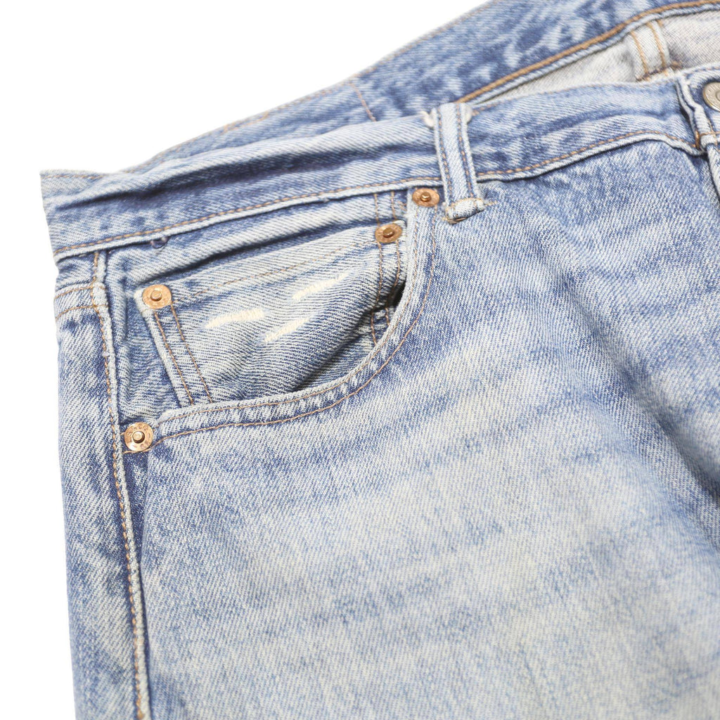 LEVI'S 501 Mens Jeans Blue Regular Straight Denim Medium W36 L29 Classic Cotton