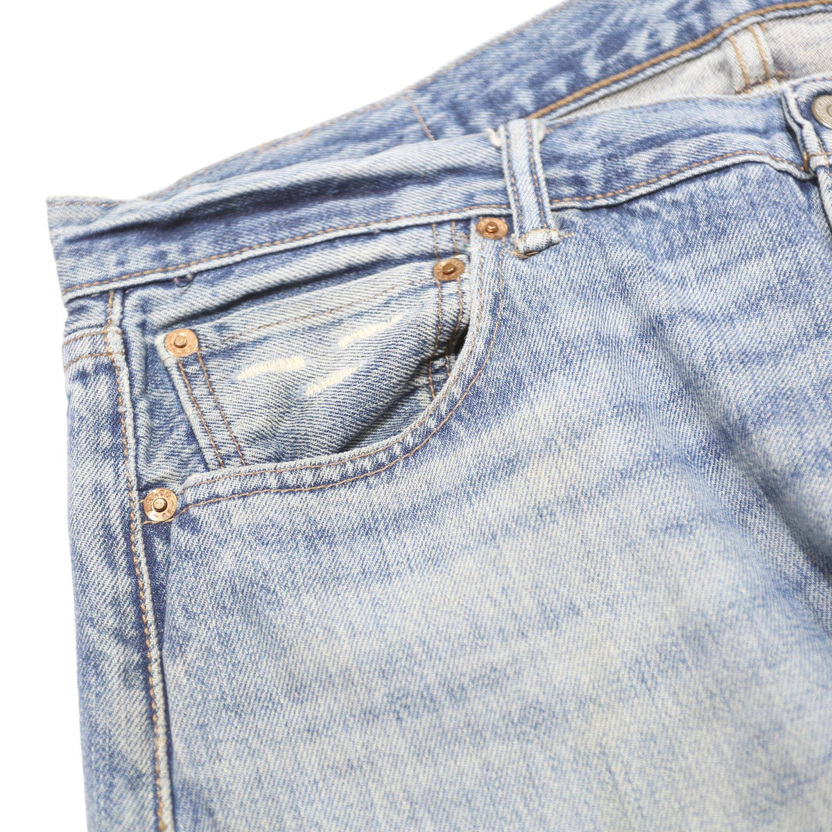 LEVI'S 501 Mens Jeans Blue Regular Straight Denim Medium W36 L29 Classic Cotton
